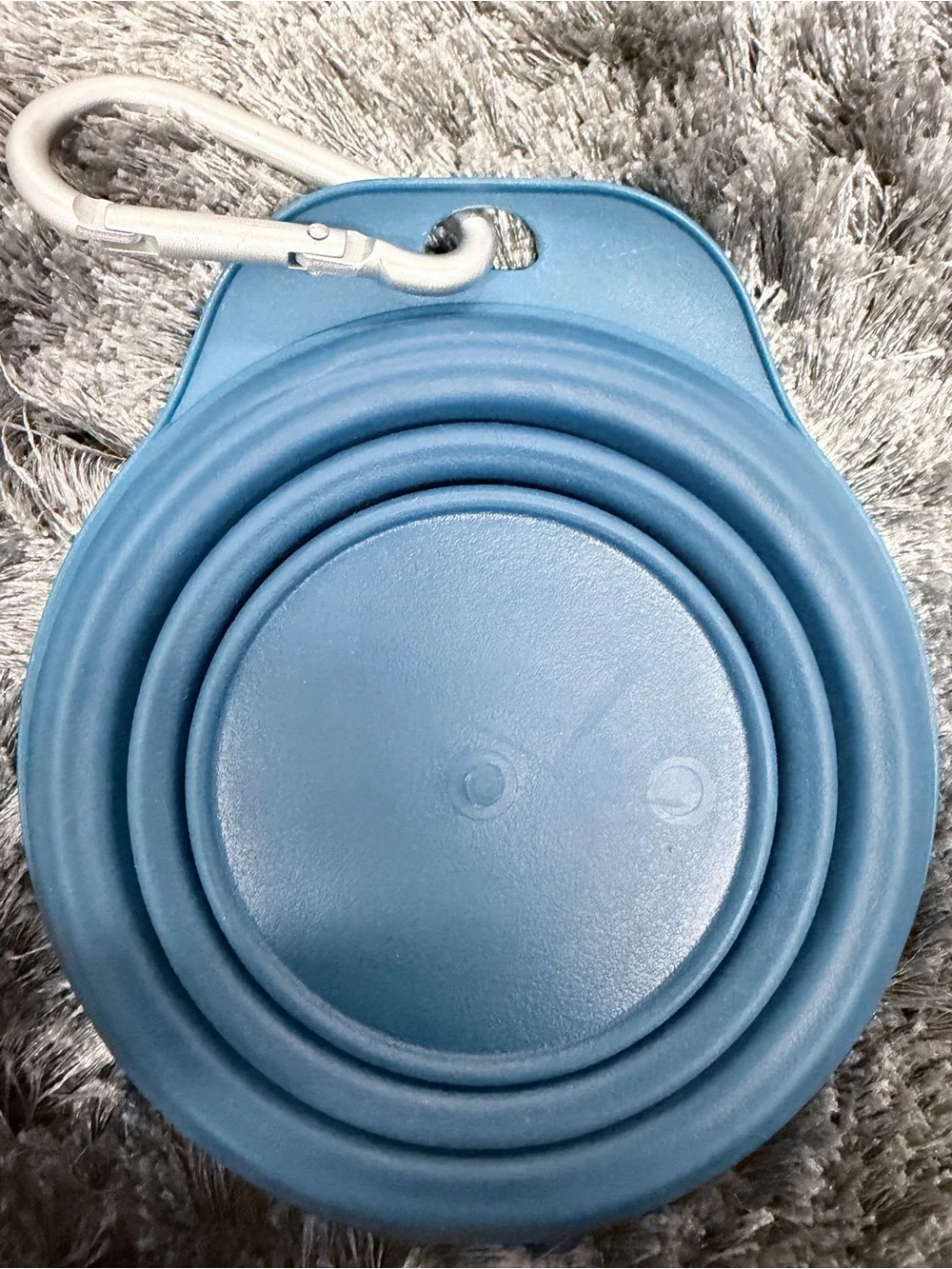 Arcadia Trail Silicone Collapsible Dog Bowl - Dark Blue